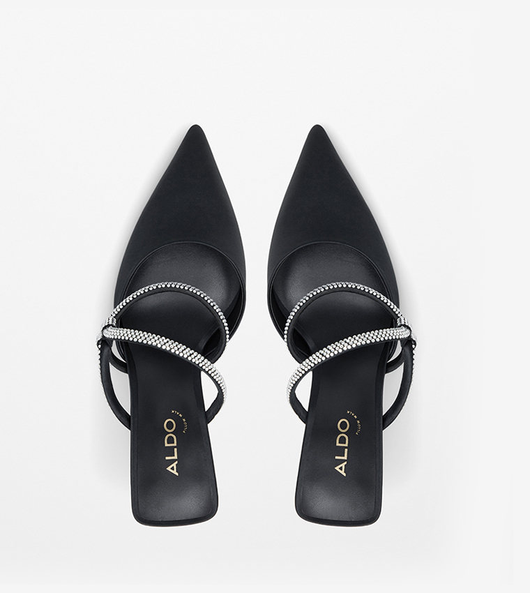Buy Aldo PARIZA Embellished Stiletto Heel Pumps In Black | 6thStreet UAE