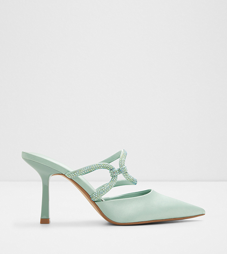 Mint green discount high heels