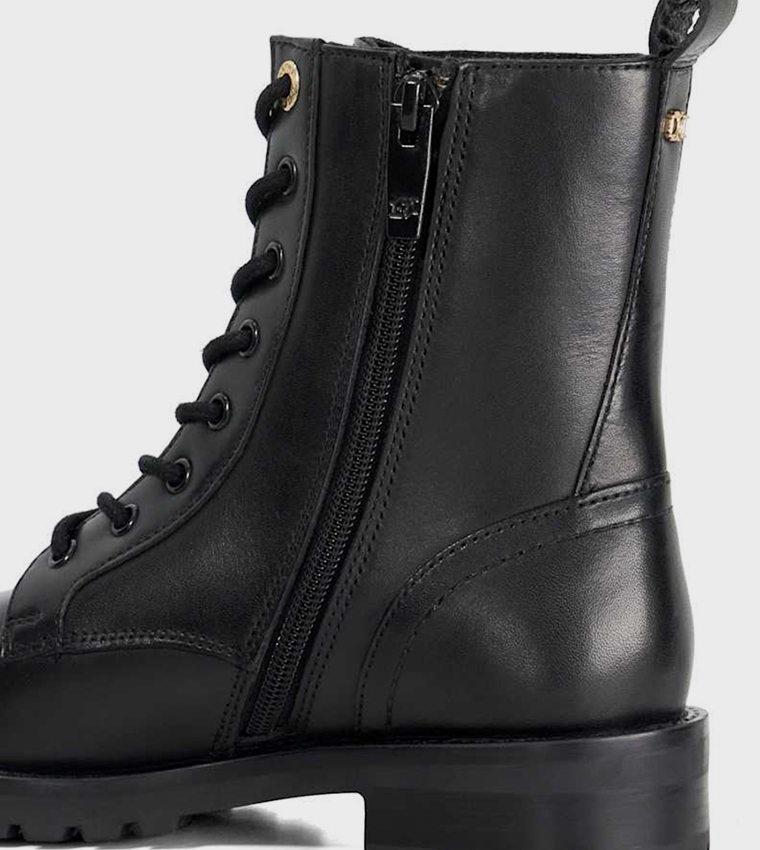 PARTENS Lace-Up Chunky Calf High Boots