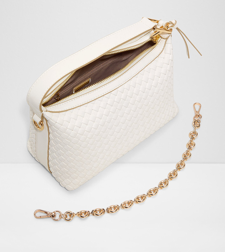 PAXTONI Basket Weave Shoulder Bag