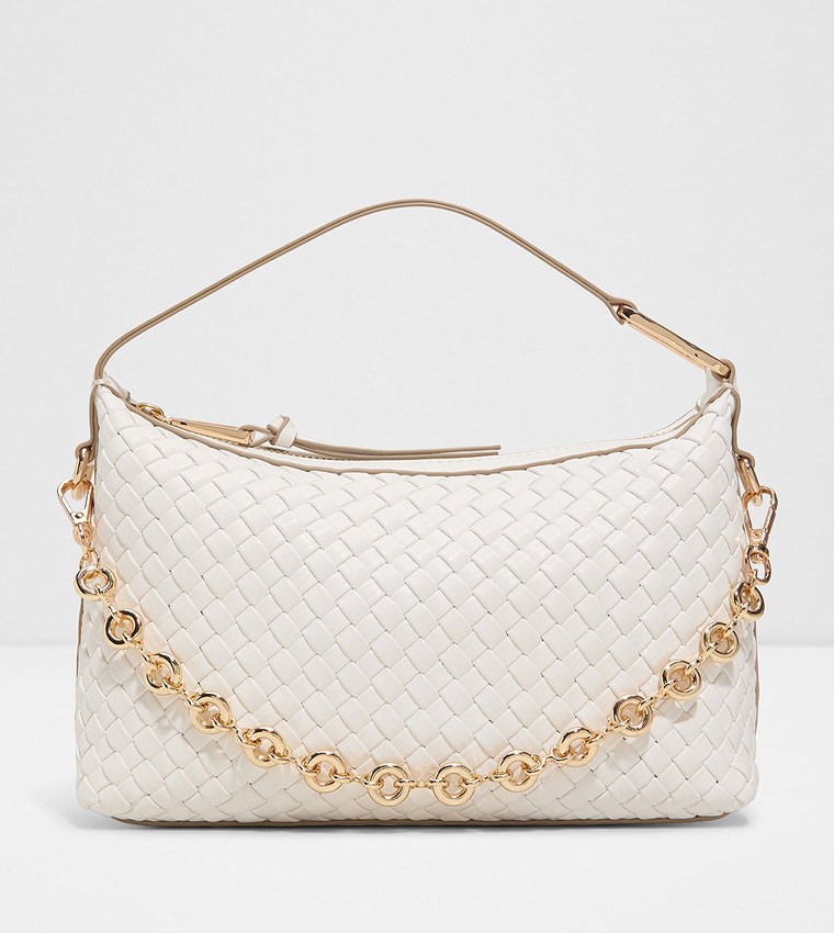 PAXTONI Basket Weave Shoulder Bag