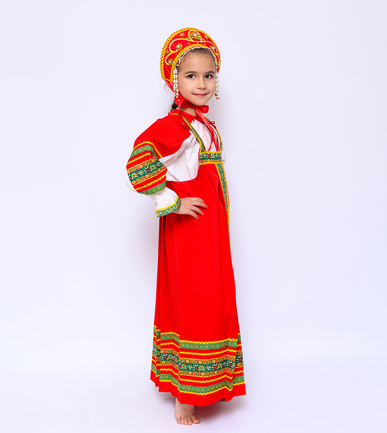 فستان سارافان روسي