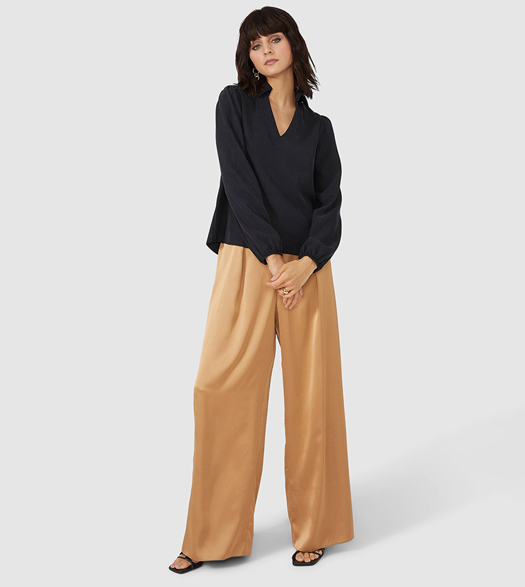 Printed Shirt & Wide Leg Trouser Co Ord - Effortless Holiday Style