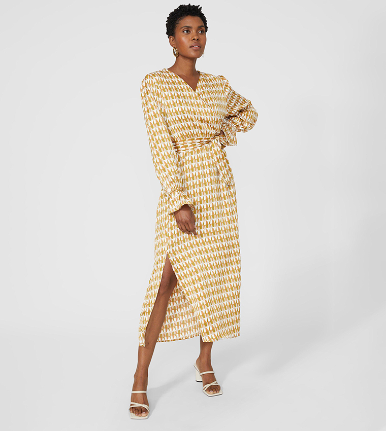 Principles yellow gingham dress best sale