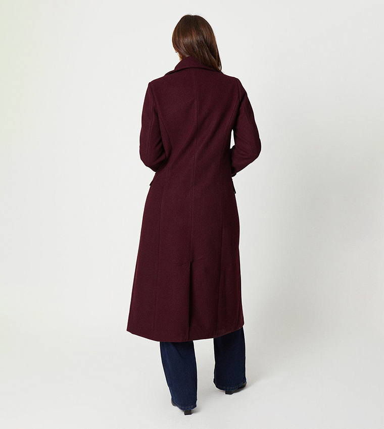 Oversized longline clearance coat