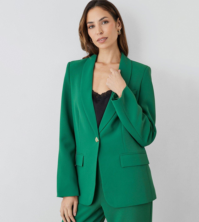 principles green coat