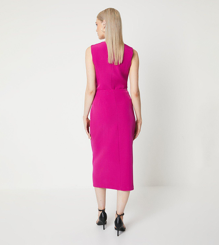 Pink utility 2024 midi skirt