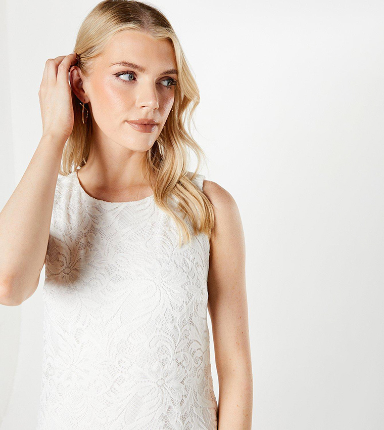 Lace Sleeveless Dress