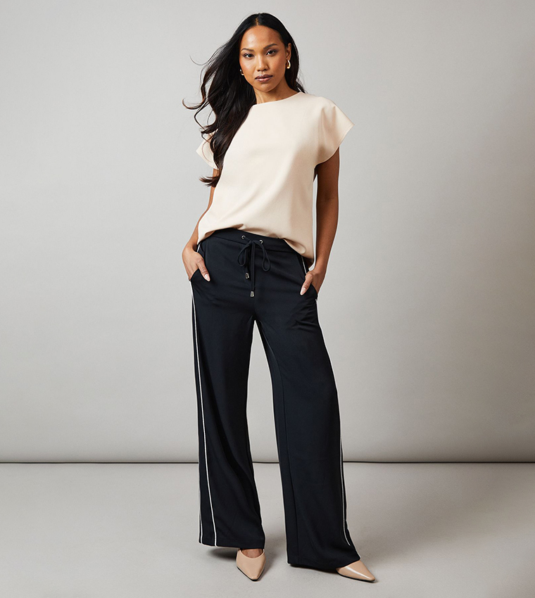 Solid Short Sleeves Top