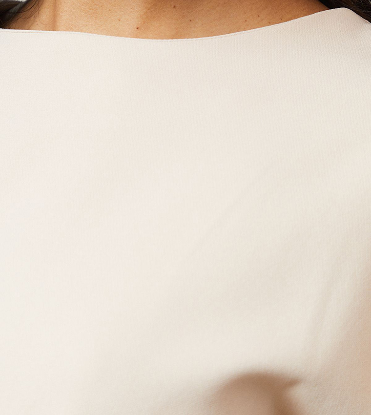 Solid Short Sleeves Top