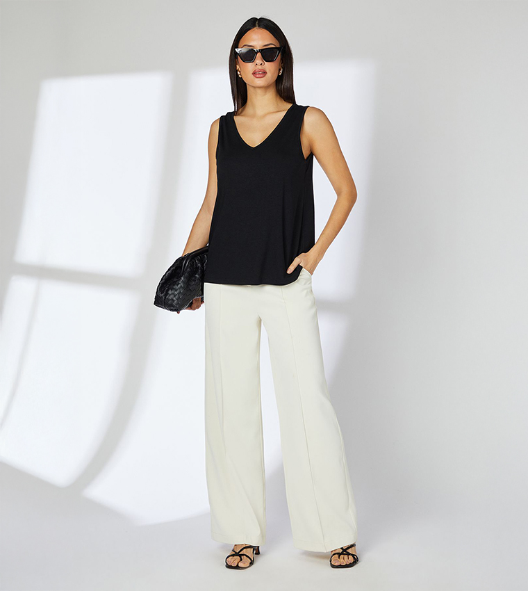 Soft Touch Reversible Jersey Sleeveless Top