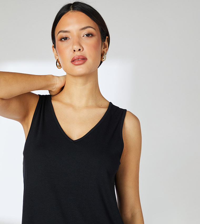 Soft Touch Reversible Jersey Sleeveless Top