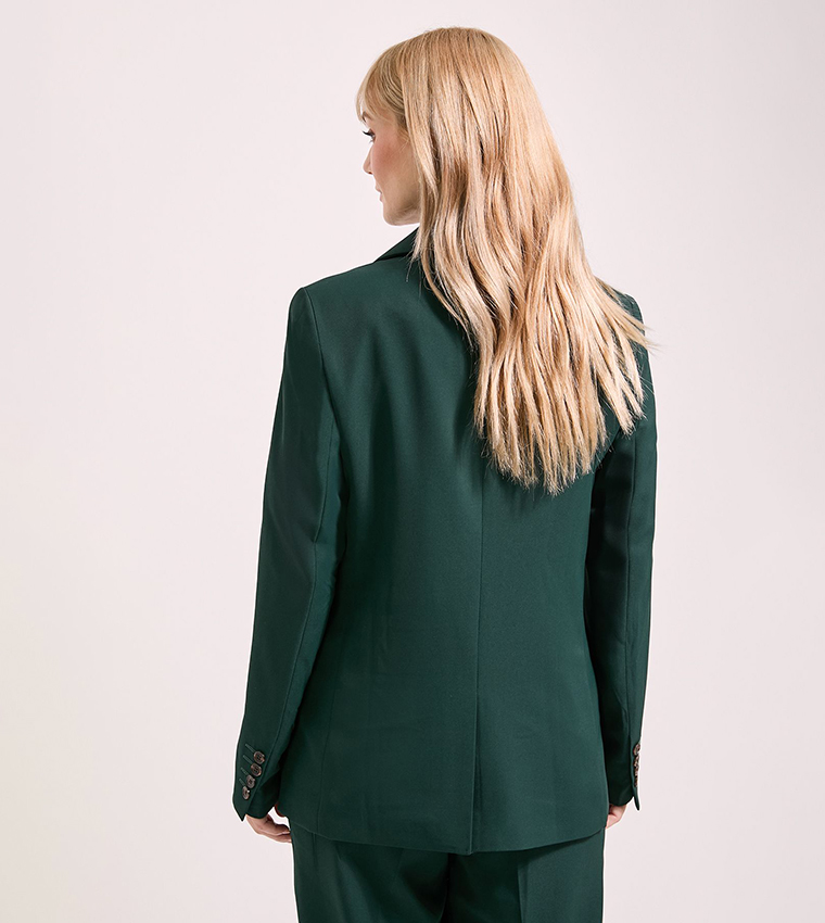 Double Breasted Relaxed Fit Blazer