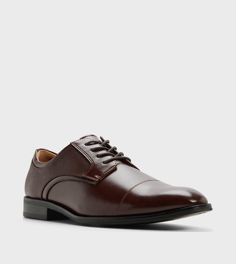 PECK Solid Derby Shoes