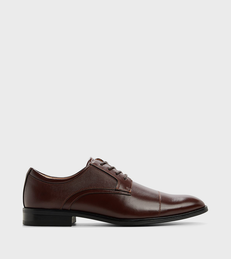PECK Solid Derby Shoes