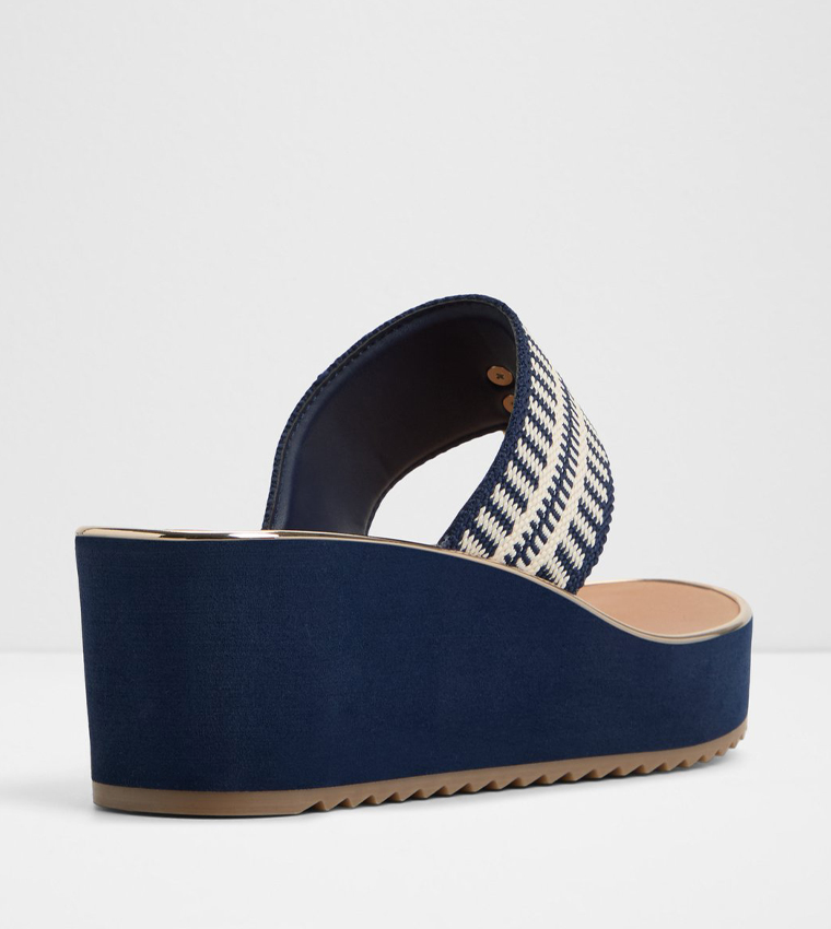 PENELOPY Patterned Wedge Sandals