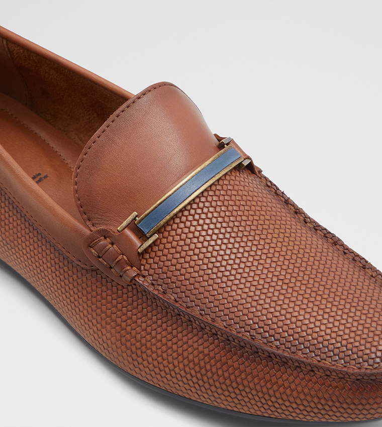 PEREZ-IN Metal Accent Loafers