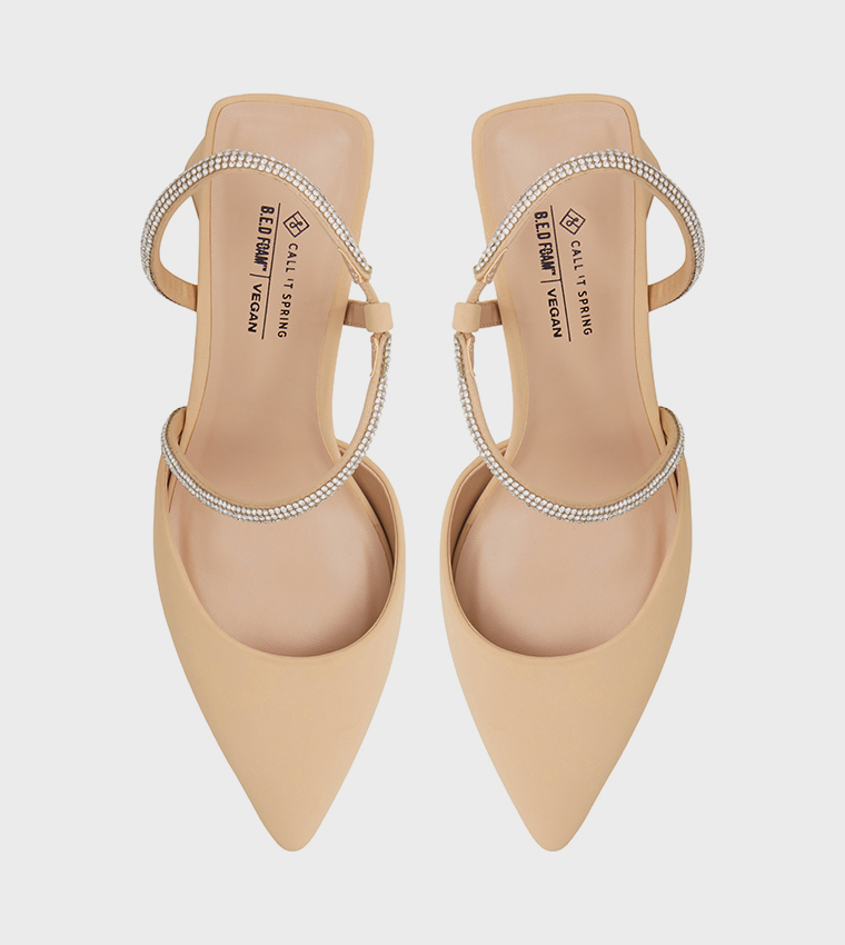 PETRRAA Embellished Pumps