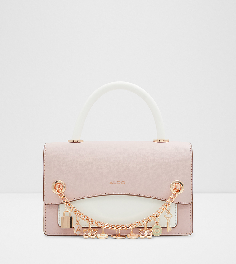 Buy Aldo Color Block Top Handle Bag In Pink 6thStreet Qatar