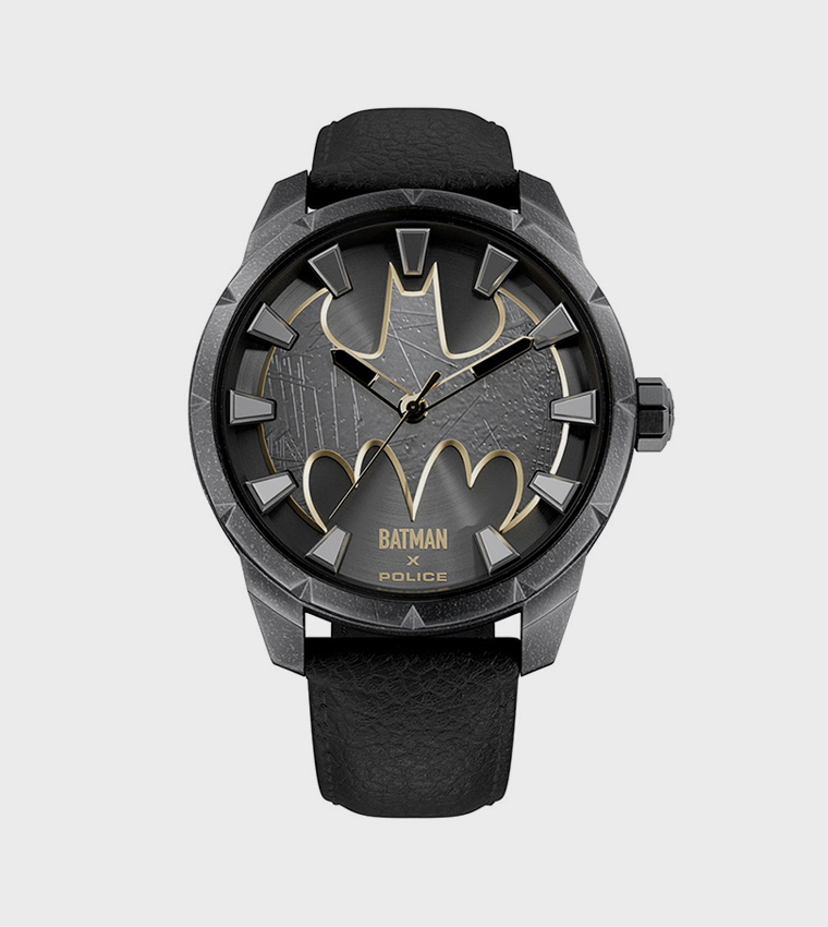 THE BAT Antique Ion-Plated Analog Watch