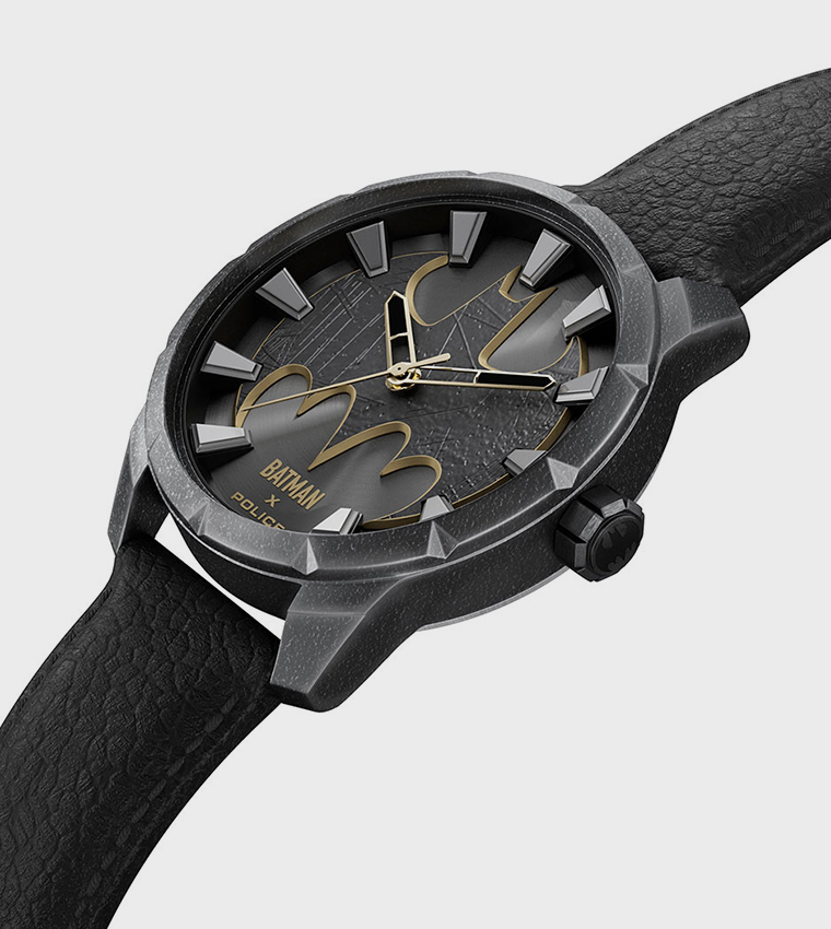 THE BAT Antique Ion-Plated Analog Watch