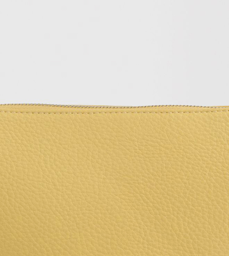 Textured Crossbody Bag with Coin Pouch