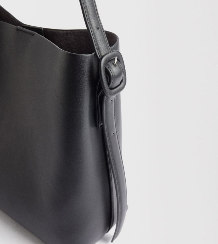 Textured Shoulder Bag
