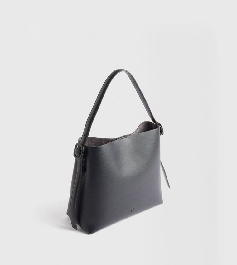 Textured Shoulder Bag