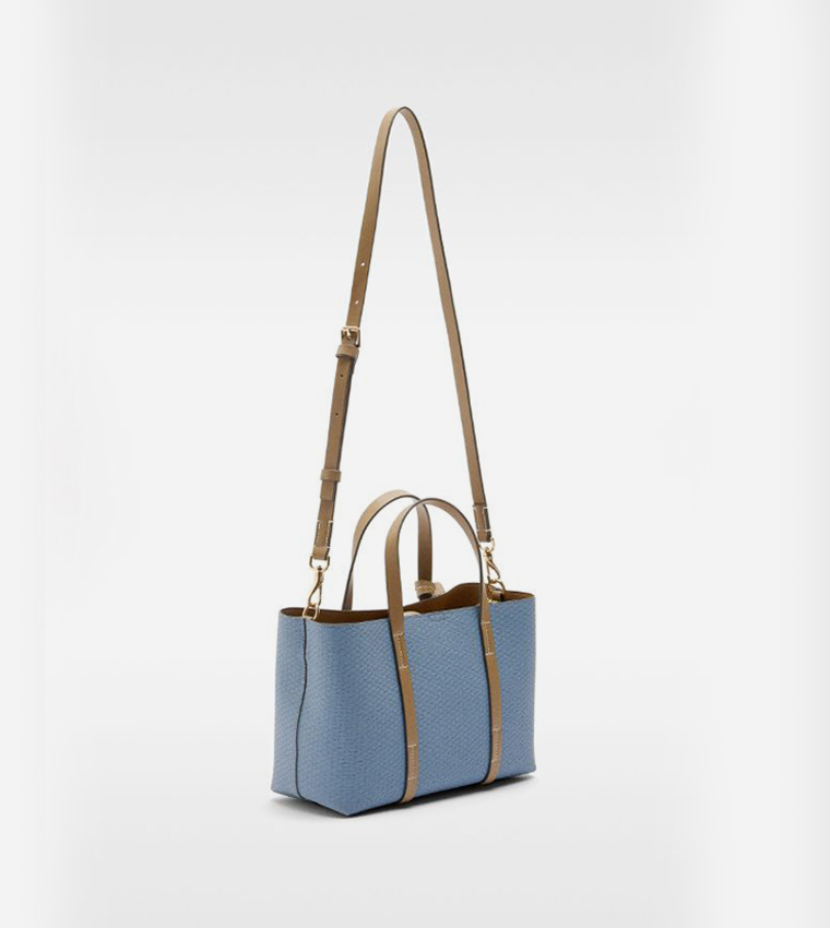 Textured Tote Bag