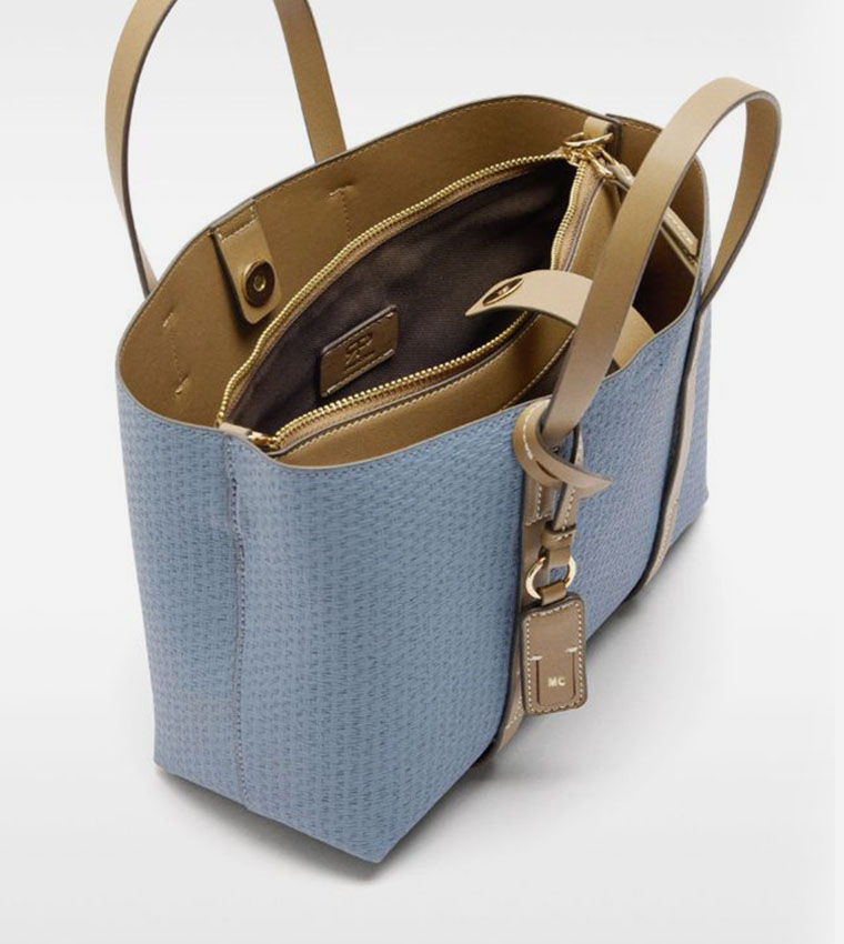 Textured Tote Bag