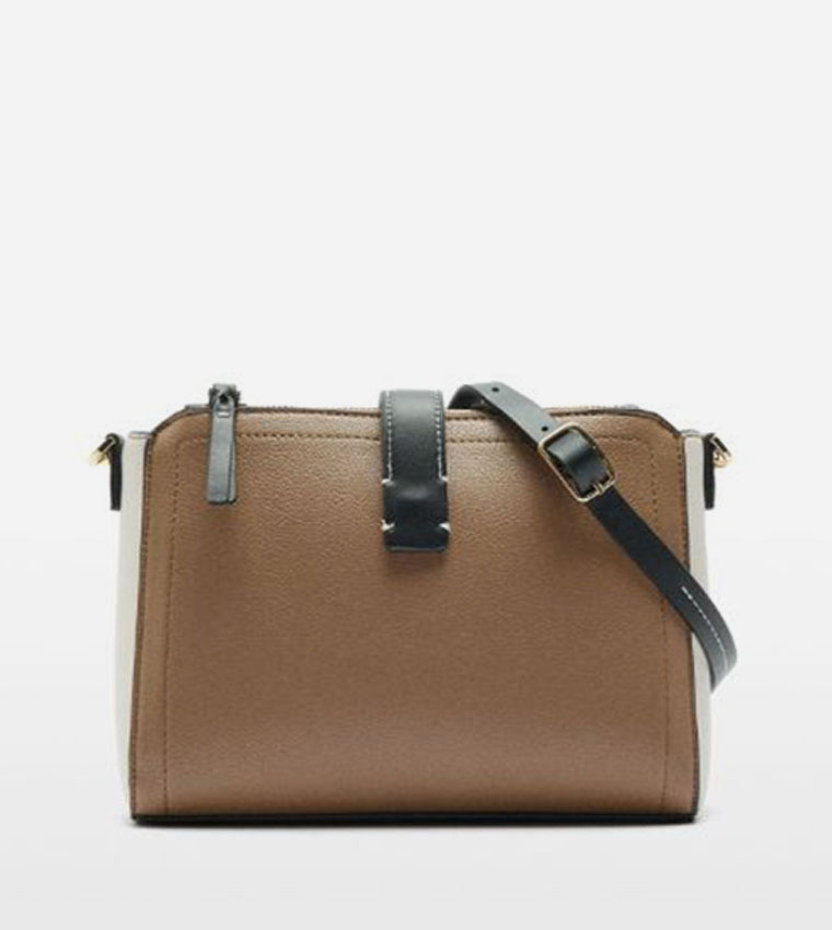 Textured Crossbody Bag