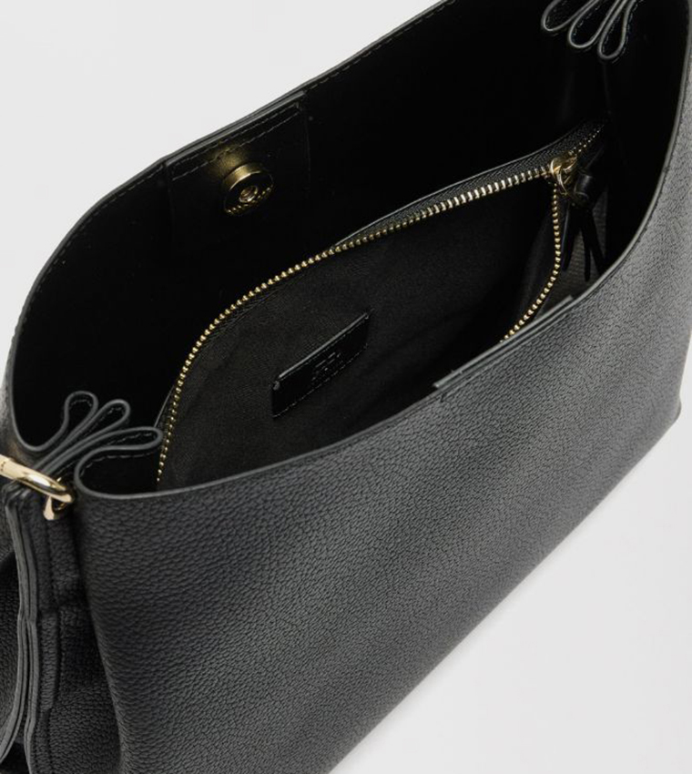 Textured Shoulder Bag