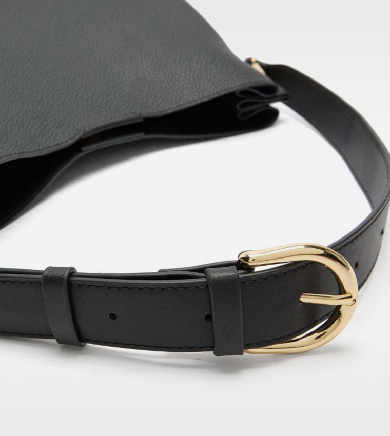 Textured Shoulder Bag
