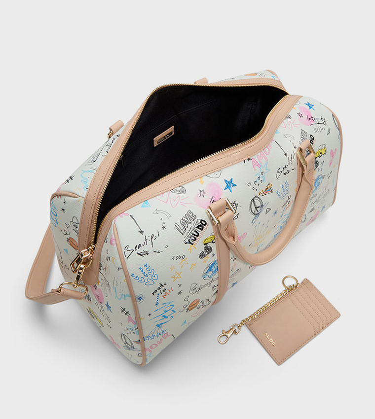 PHILIPINA Printed Satchel Bag with Card Holder