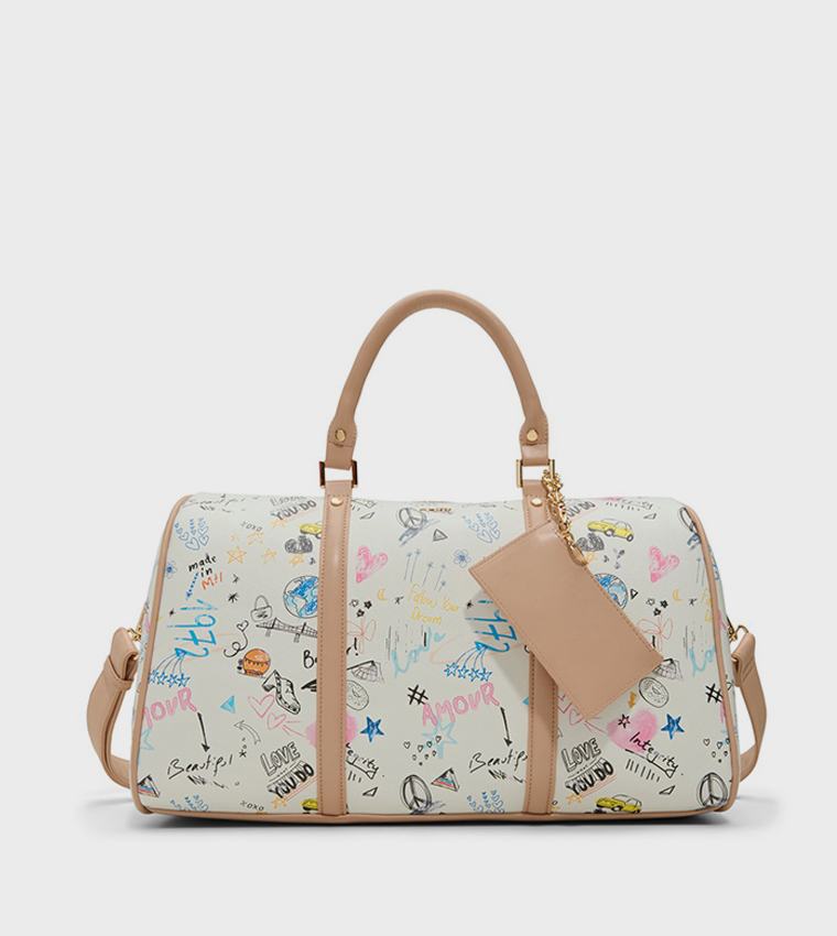 PHILIPINA Printed Satchel Bag with Card Holder