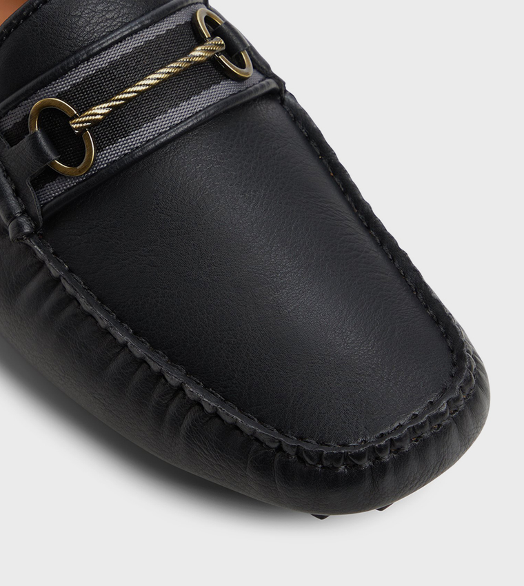 PIRONI Metal Accent Loafers