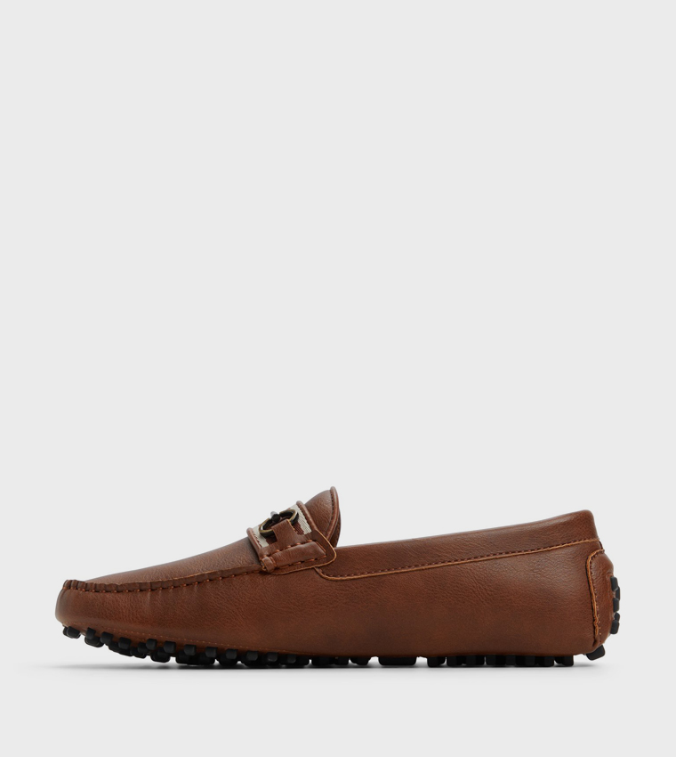 PIRONI Metal Accent Loafers