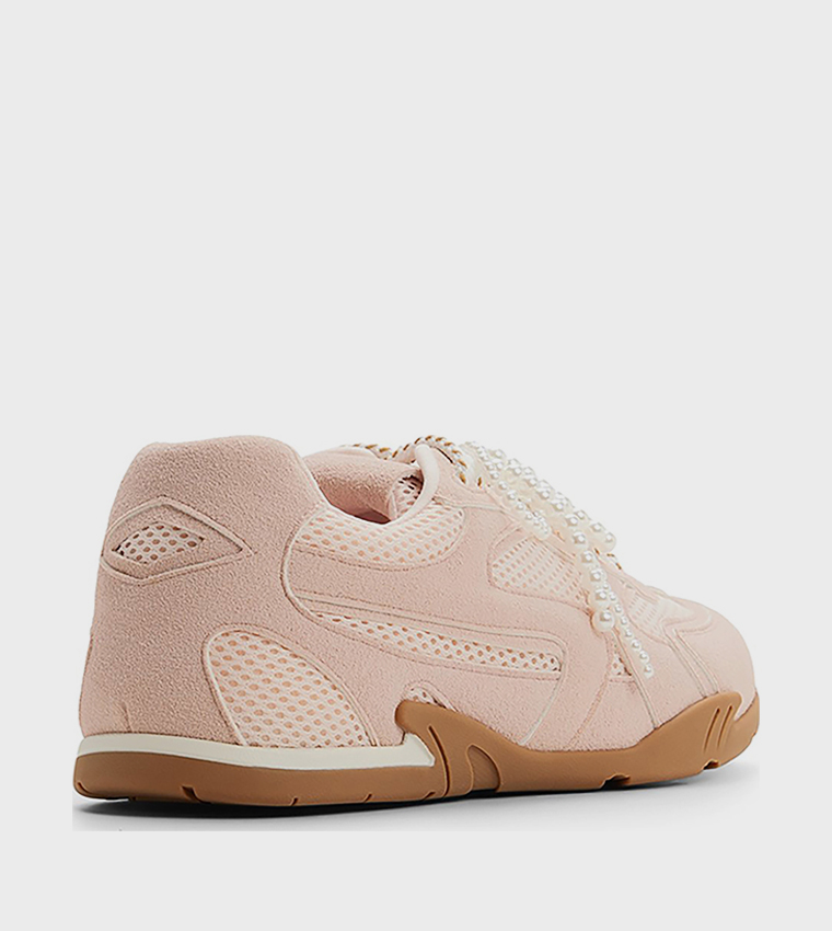 PIXELLE Round Toe Runner Sneakers