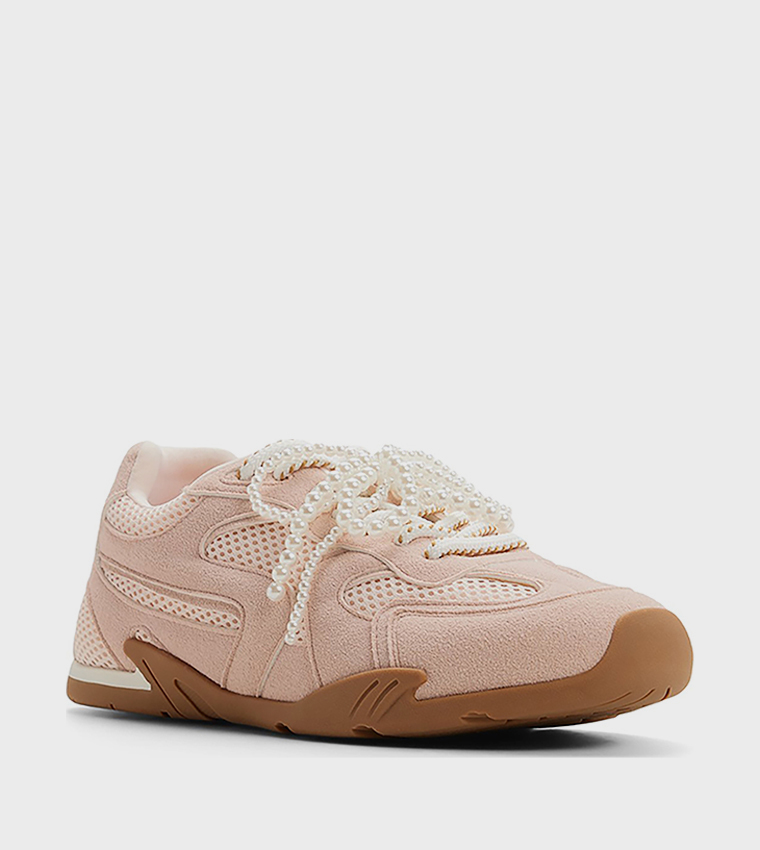 PIXELLE Round Toe Runner Sneakers