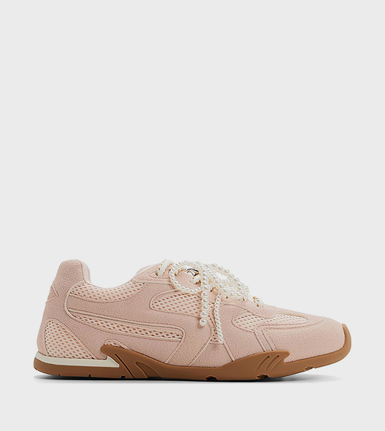 PIXELLE Round Toe Runner Sneakers