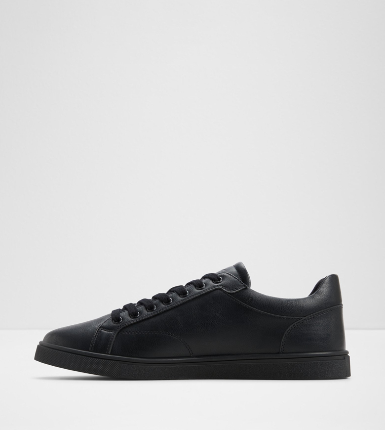 POKER Textured Lace Up Sneakers