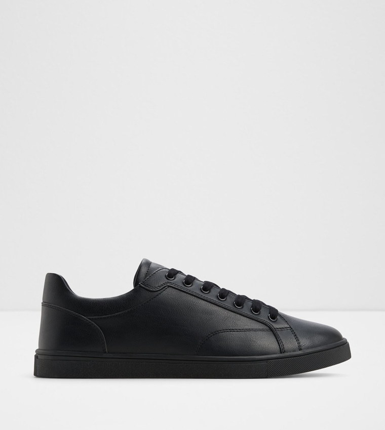 POKER Textured Lace Up Sneakers