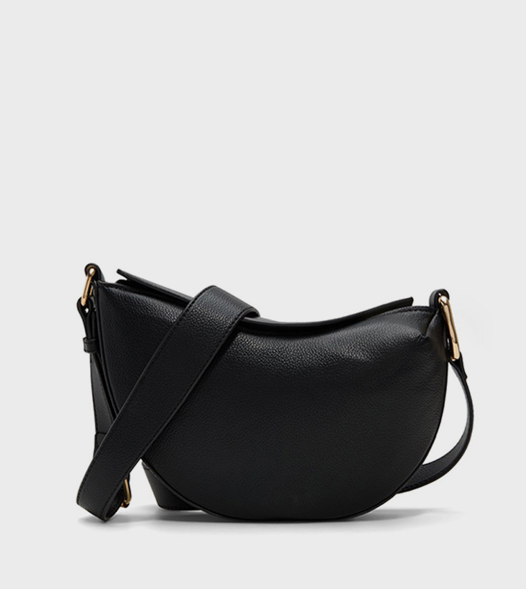 POLINAA Textured Crossbody Bag
