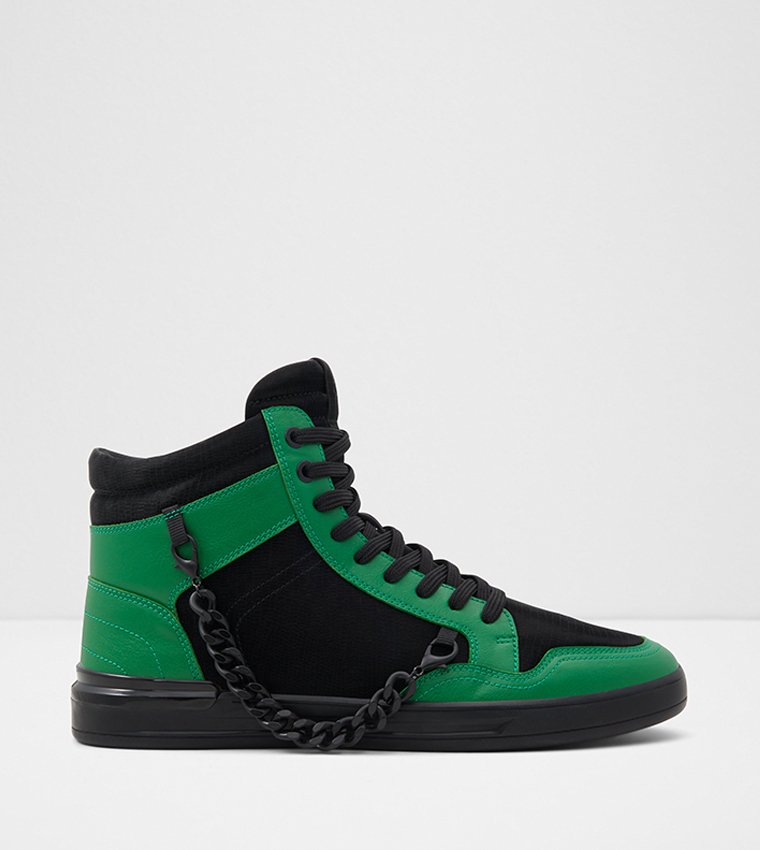 Green sales casual shoes