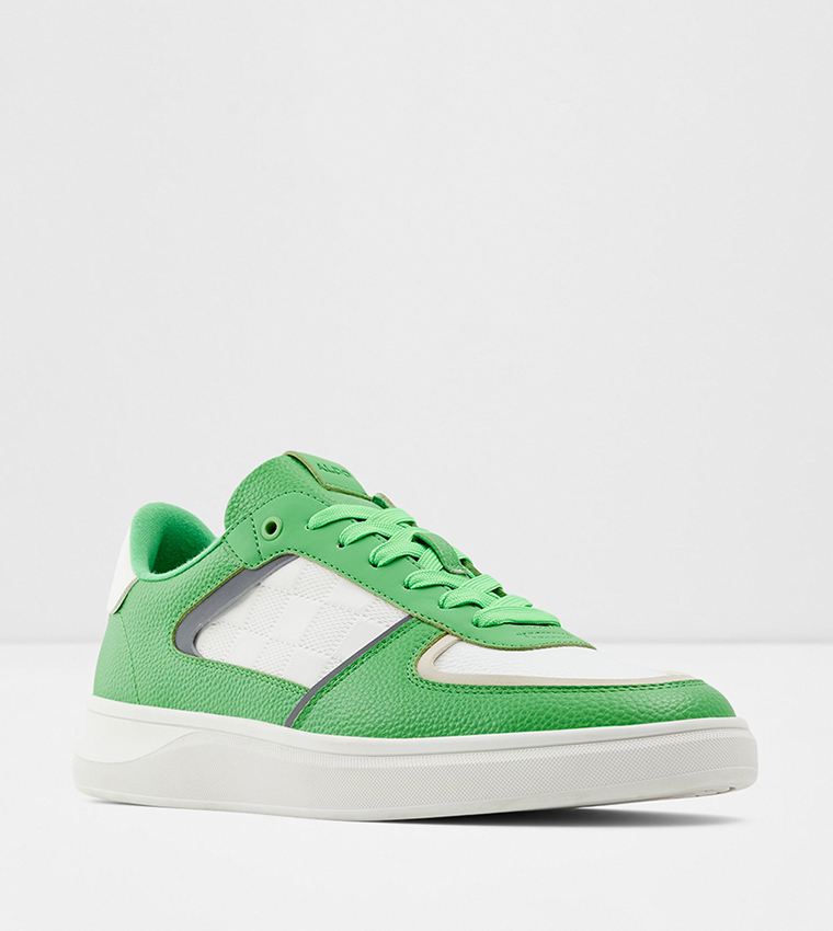 Buy Aldo POPWALK Color Block Casual Lace Up Shoes In Green 6thStreet UAE