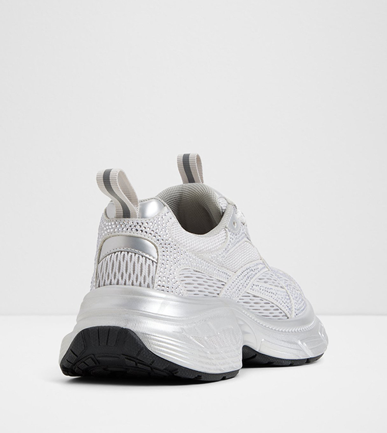 POWERPLAY Mesh Lace Up Chunky Sneakers