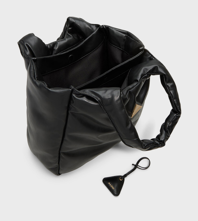 CARRYY Ruched Strap Puffy Shoulder Bag