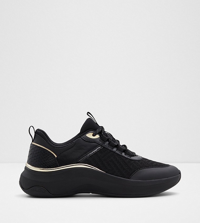 Aldo black sneakers on sale
