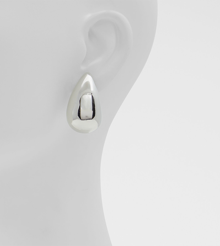 PREINAD Silver-Tone Hoop Earrings