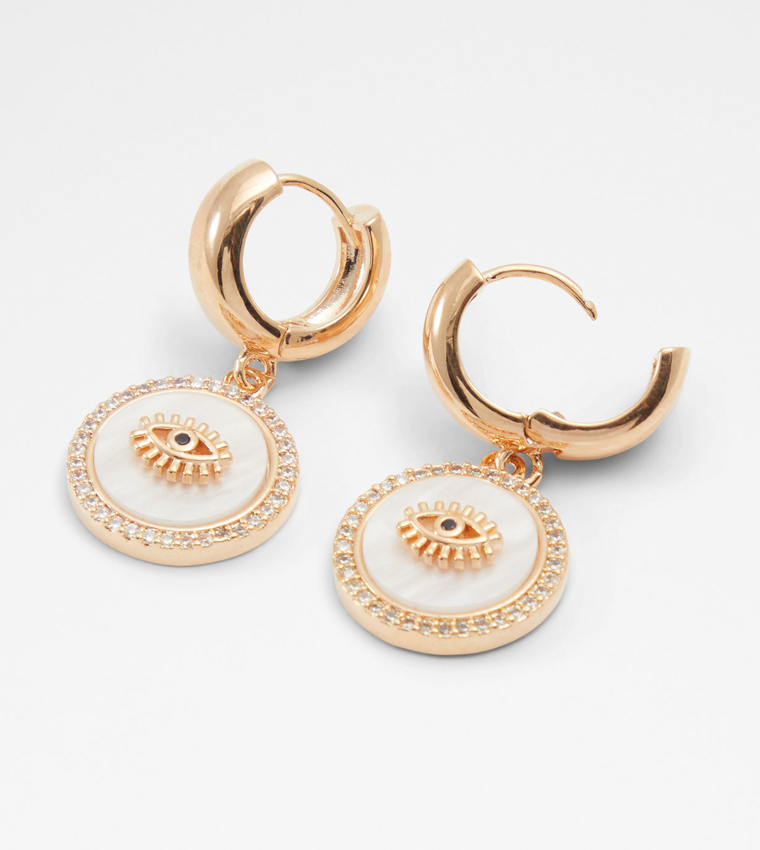 Aldo evil eye earrings sales